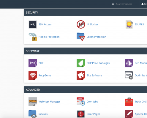 cpanel demo image
